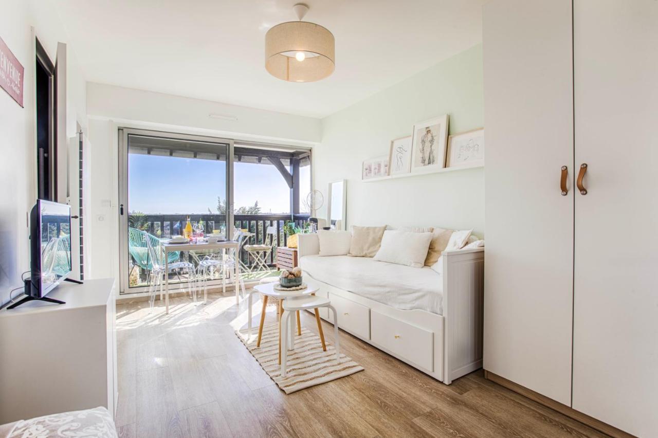 Appartement Cosy Avec Vue Imprenable Sur Cabourg - Acces Direct Plage - Proche Centre Ville Екстер'єр фото
